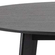 Actona Kulatý jídelní stůl 140 cm Roxby černý