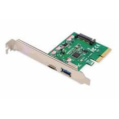Digitus Karta PCIe, USB Type-C + USB Type-A až 10 GB / s