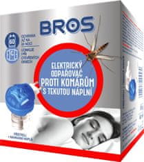 BROS - el. odpařovač proti komárům s tekutou náplní 40 ml (60 nocí)