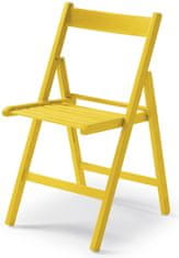 Mercury skládací židle SMART žlutá