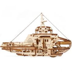 UGEARS 3D mechanický model - Loď remorkér