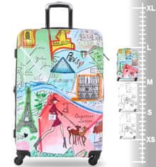 Cestovní kufr TUCCI T-0168/3-L J’aime Paris