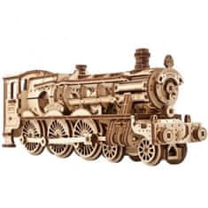 UGEARS 3D mechanický model - Vlak Hogwarts Express Harry Potter