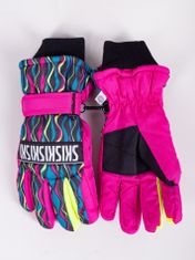 YOCLUB Dětské zimní lyžařské rukavice Yoclub REN-0243G-A150 Multicolour 16