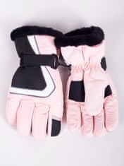 YOCLUB Dámské zimní lyžařské rukavice Yoclub REN-0259K-A150 Pink 18