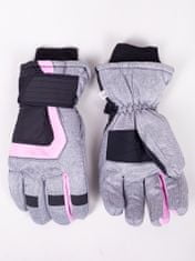 YOCLUB Dámské zimní lyžařské rukavice Yoclub REN-0261K-A150 Grey 20