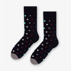 More Ponožky Mix Dots 139-051 Dark Navy Blue - Více 43/46