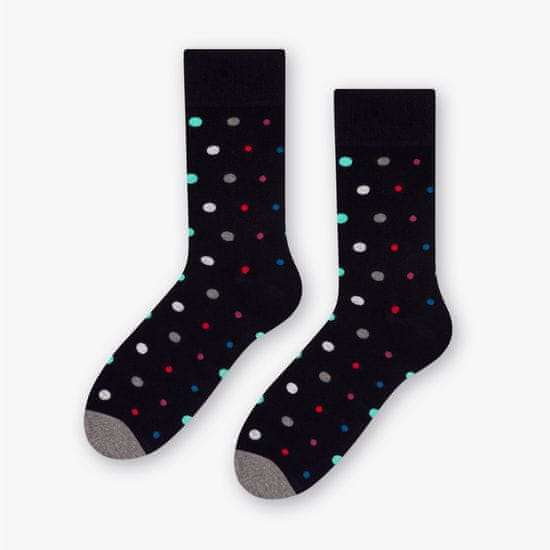 More Ponožky Mix Dots 139-051 Dark Navy Blue - Více