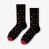 Ponožky Mix Dots 140-051 Black - Více 39/42
