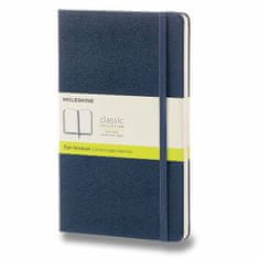 Moleskine Zápisník - tvrdé desky L, čistý, modrý