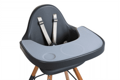 Childhome Pult k židličce Evolu ABS Anthracite + silikonové prostírání