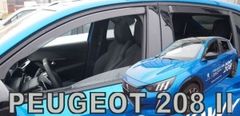 HEKO  Ofuky oken Peugeot 208 II 2019-2020 (+zadní)