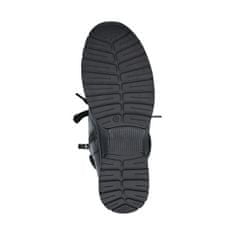 Caprice černé ležérní uzavřené kotníkové boty 39