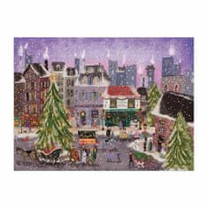 Galison Puzzle vánoční náměstí 1000 dílků