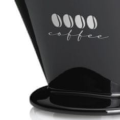 Kela Kávový filtr porcelánový Excelsa L černá KL-12493