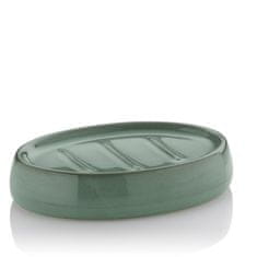 Kela Miska na mýdlo Liana keramika zelená KL-23624