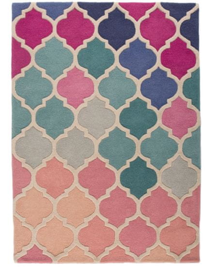 Flair Ručně všívaný kusový koberec Illusion Rosella Pink/Blue