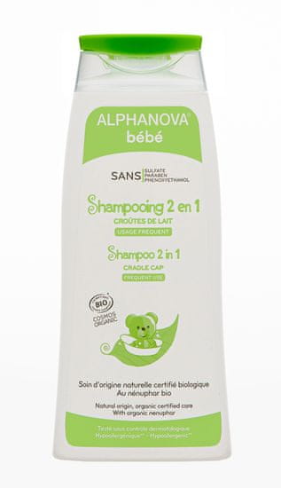 Alphanova Ultra jemný šampon 2v1 200 ml BIO