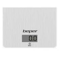 Beper BEPER 90131 kuchyňská elektronická váha, stříbrná