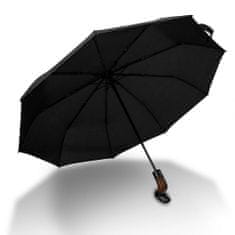 TIROSS Černý pánský deštník plně automatický Ts-1504