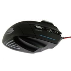 Media-Tech Herní podsvětlená drátová myš Cobra Pro MT1115 s 6 tlačítky a rozlišením 800/1600/2400/3200 DPI