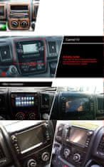 Noname Fiat ducato 2DIN DVD GPS navigace Android 12 