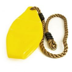 4iQ Bojka závěsná houpačka pro dětská hřiště 29 cm- Žlutá
