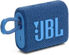 JBL GO3 Eco, modrá