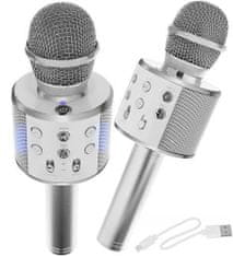 Blow Karaoke mikrofon WS-858 SILVER