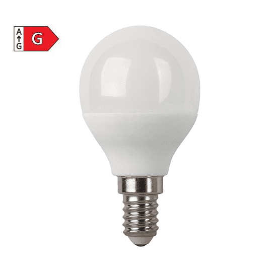 Diolamp  SMD LED žárovka matná Ball P45 5.5W/230V/E14/6000K/415Lm/230°/Dim