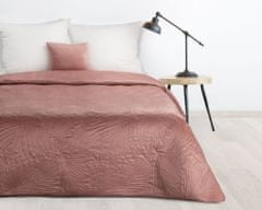 DESIGN 91 Přehoz na postel - Luiz 4, růžový, š. 170 cm x d. 210 cm