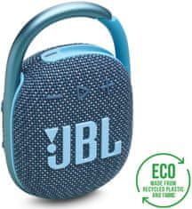 JBL Clip4 Eco, modrá
