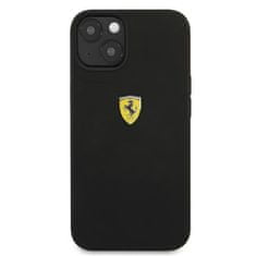 Ferrari FESSIHCP13MBK hard silikonové pouzdro iPhone 13 6.1" black Silicone