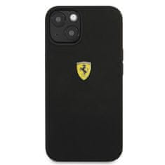 Ferrari FESSIHCP13SBK hard silikonové pouzdro iPhone 13 Mini 5.4" black Silicone