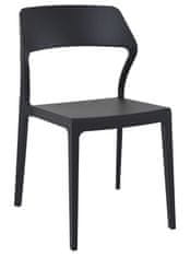 Siesta Exclusive Jídelní židle SNOW černá 