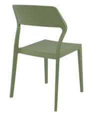 Jídelní židle SNOW zelená