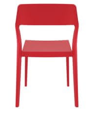 Siesta Exclusive Jídelní židle SNOW červená