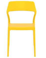 Siesta Exclusive Jídelní židle SNOW žlutá