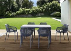 Siesta Exclusive Zahradní židle AIR XL šedá