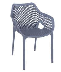 Zahradní židle AIR XL šedá