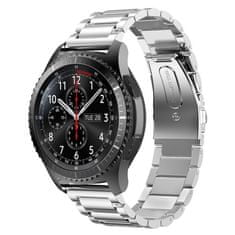 BStrap Stainless Steel řemínek na Huawei Watch GT/GT2 46mm, silver
