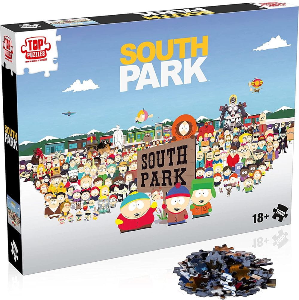 Levně Winning Moves Puzzle South Park 1000 dílků