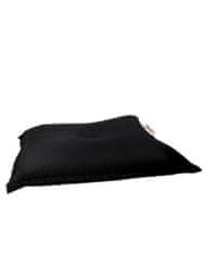 Atelier Del Sofa Zahradní sedací vak Cushion Pouf 100x100 - Black, Černá