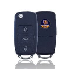 AutoKey Klíč dálkové ovládání Škoda VW Seat 3T0837202