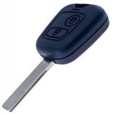 Autoklíče24 Obal klíče 2tl. Peugeot 307 Citroen C2 C3 HU83