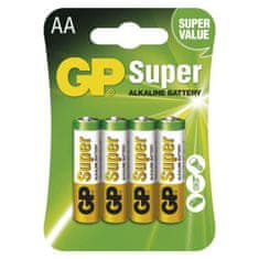 GP Batteries Alkalická baterie GP 1,5V AA 4 ks