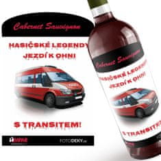 IMPAR SUBLIMACE Víno Hasičské legendy – Tranzit - Červené víno