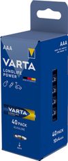Varta baterie Longlife Power 40 AAA (Storage box 10x4 foil)