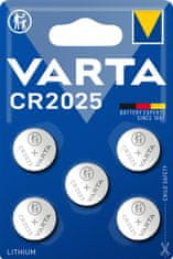 Varta CR2025, 5ks