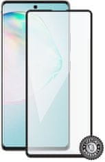 SCREENSHIELD ochrana displeje Tempered Glass pro Samsung Galaxy A91, full cover, černá
